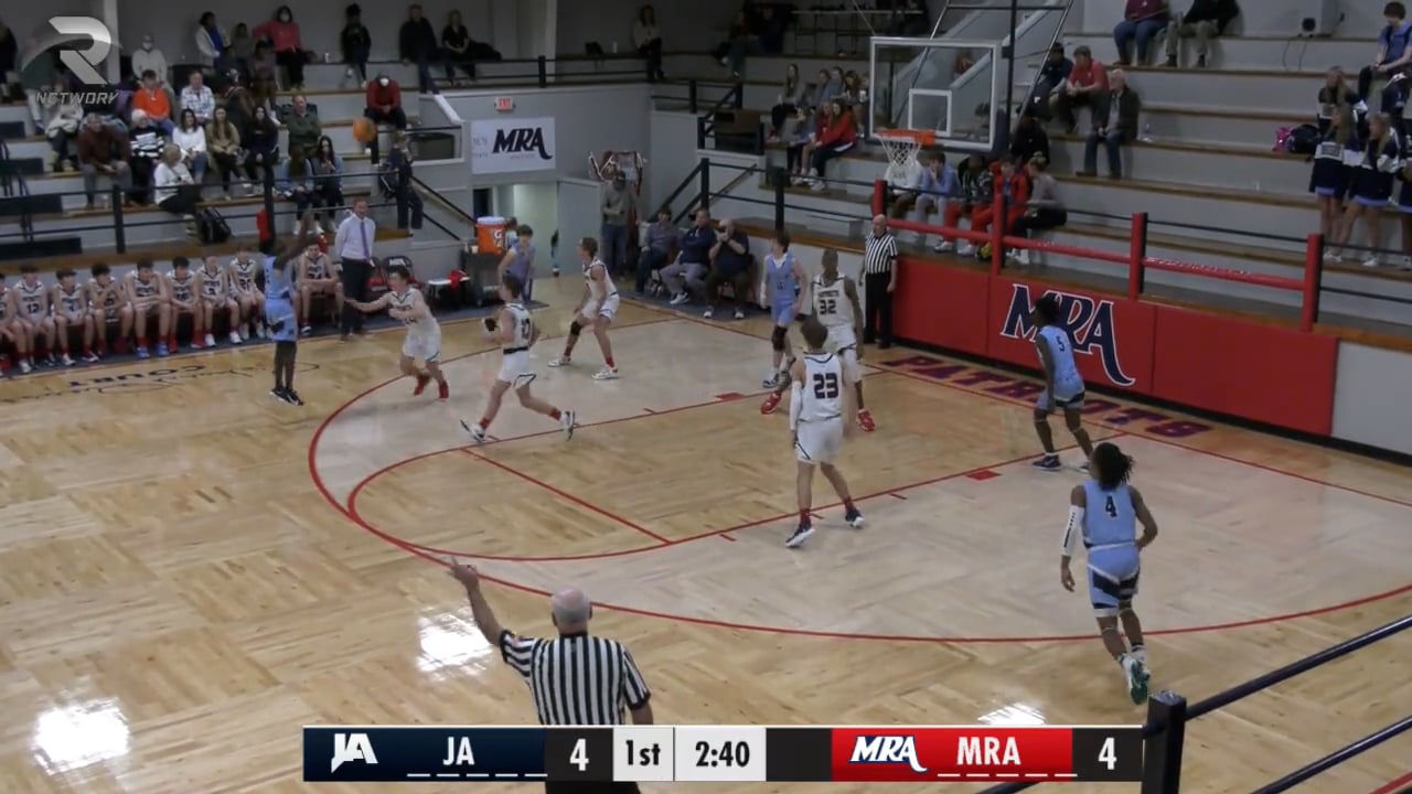 JV Boys Basketball vs MRA - 01-21-22