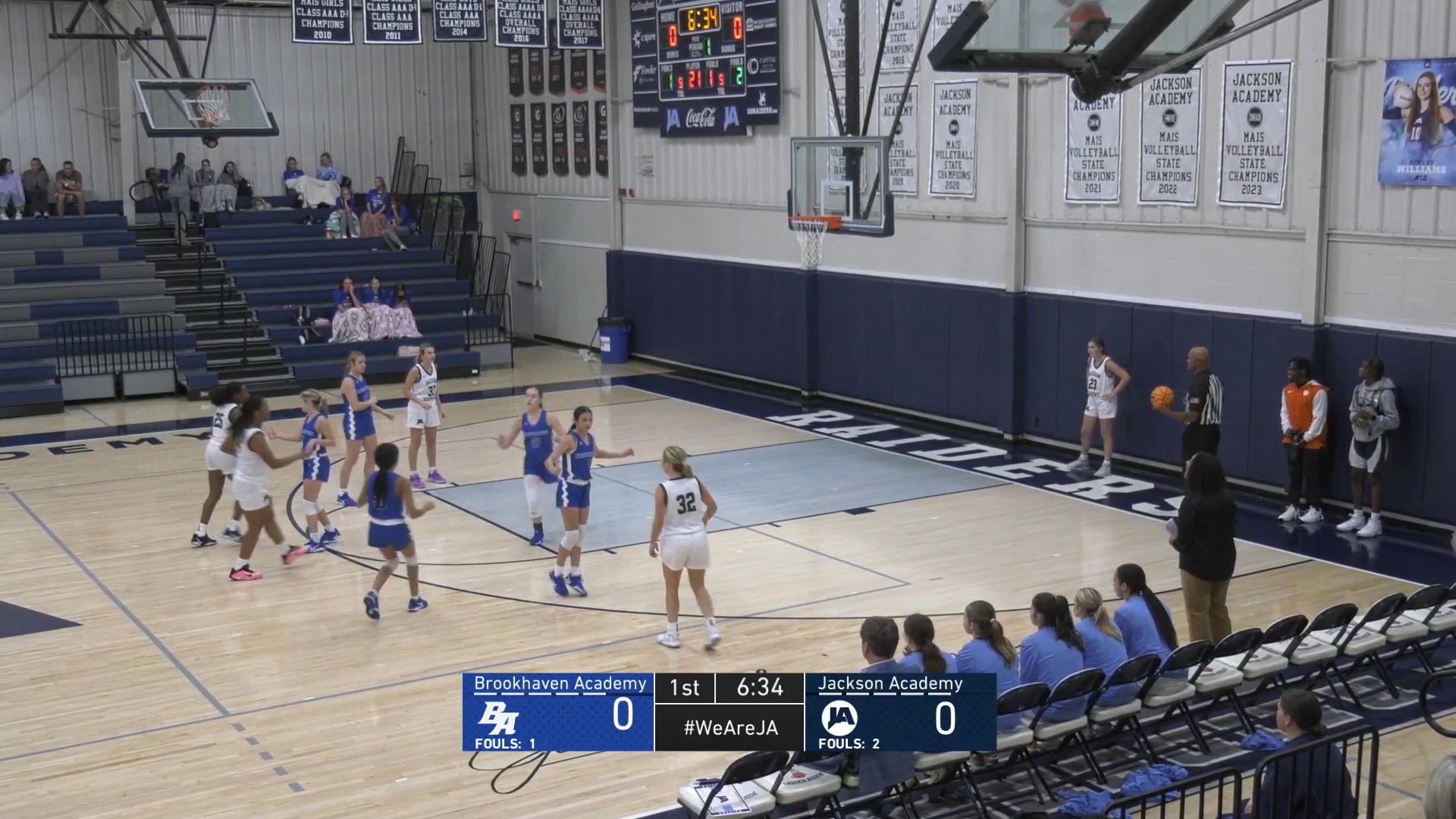 JV Girls Basketball vs Brookhaven Academy - 11-06-25