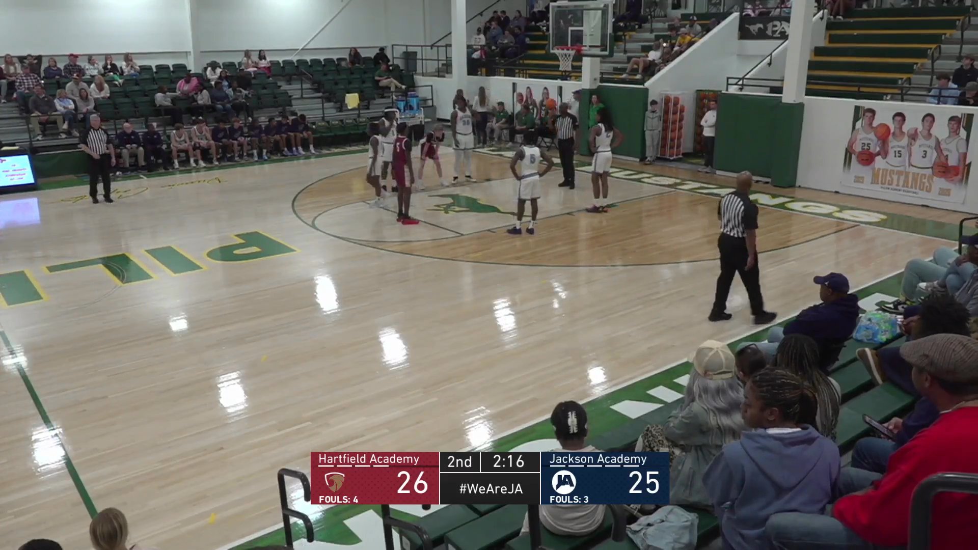 Varsity Boys Basketball vs. Hartfield Academy - 02-07-26