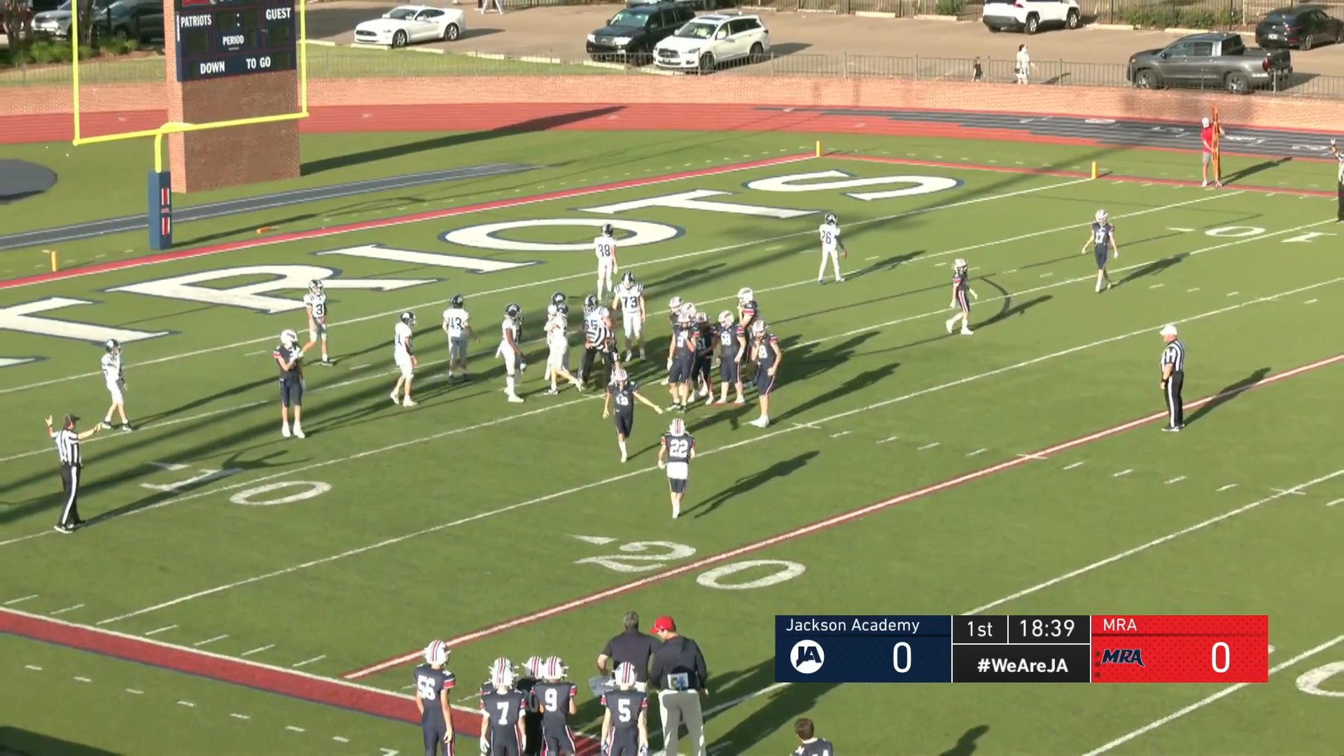 7th Grade Football at MRA - 09-25-25