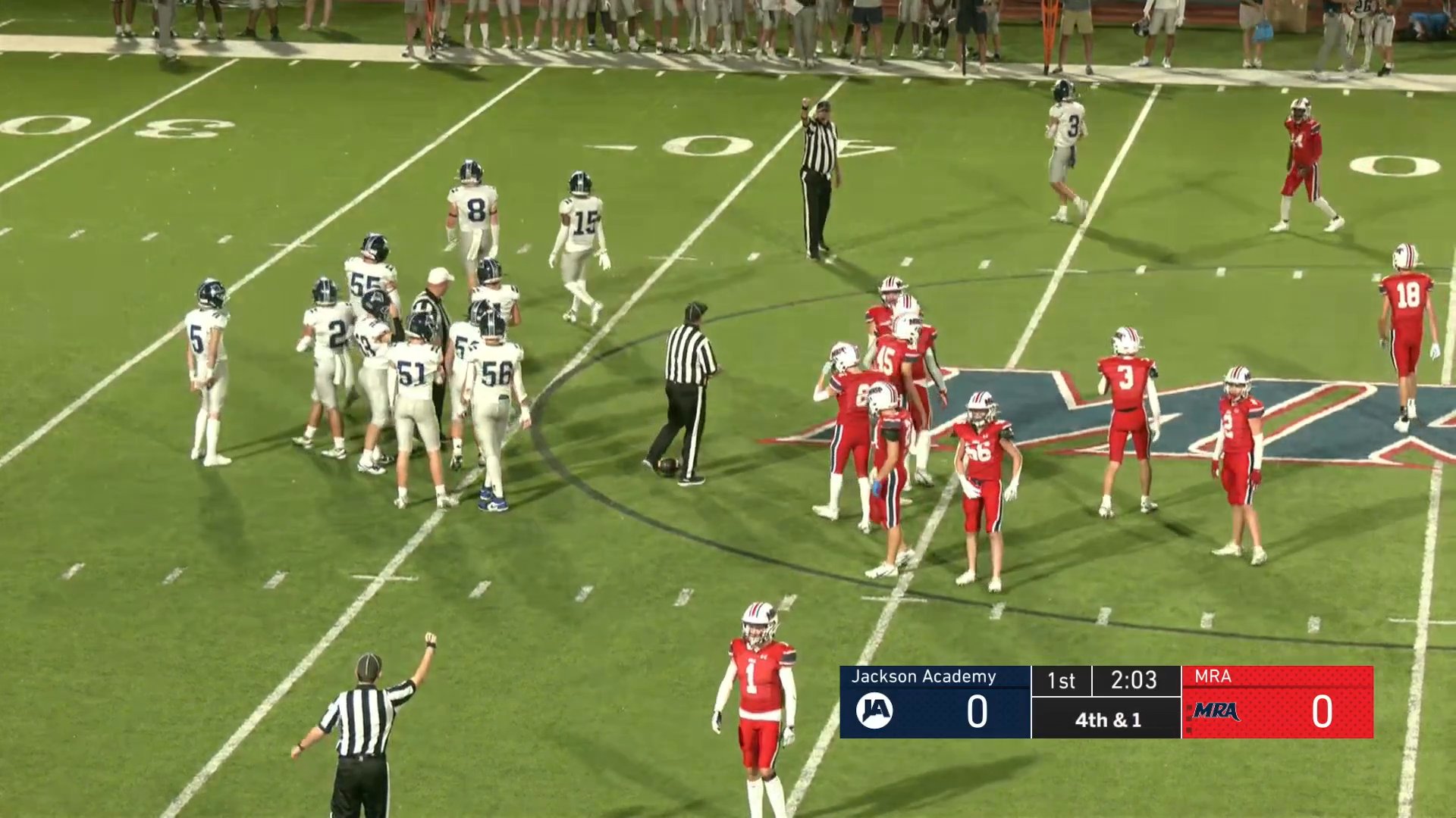 JV Football at MRA - 09-25-25