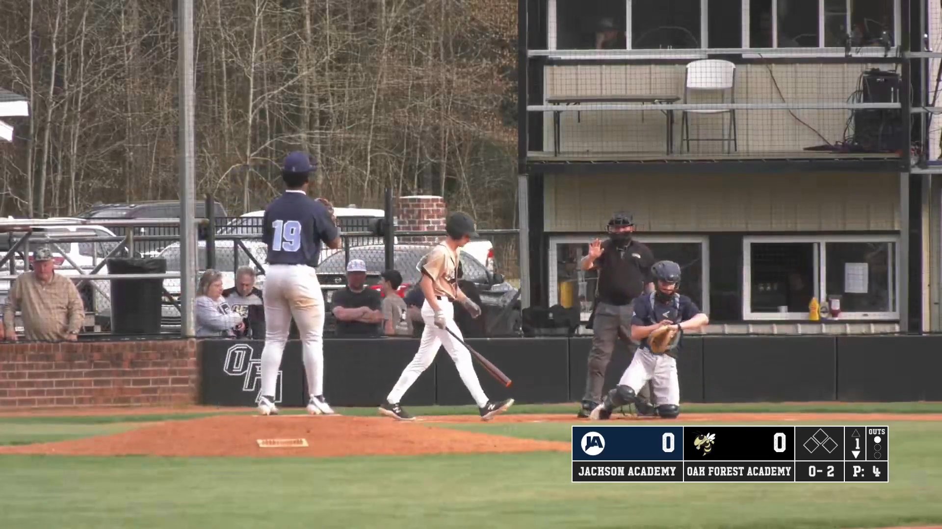 JV Baseball at Oak Forest Academy - 02-26-26