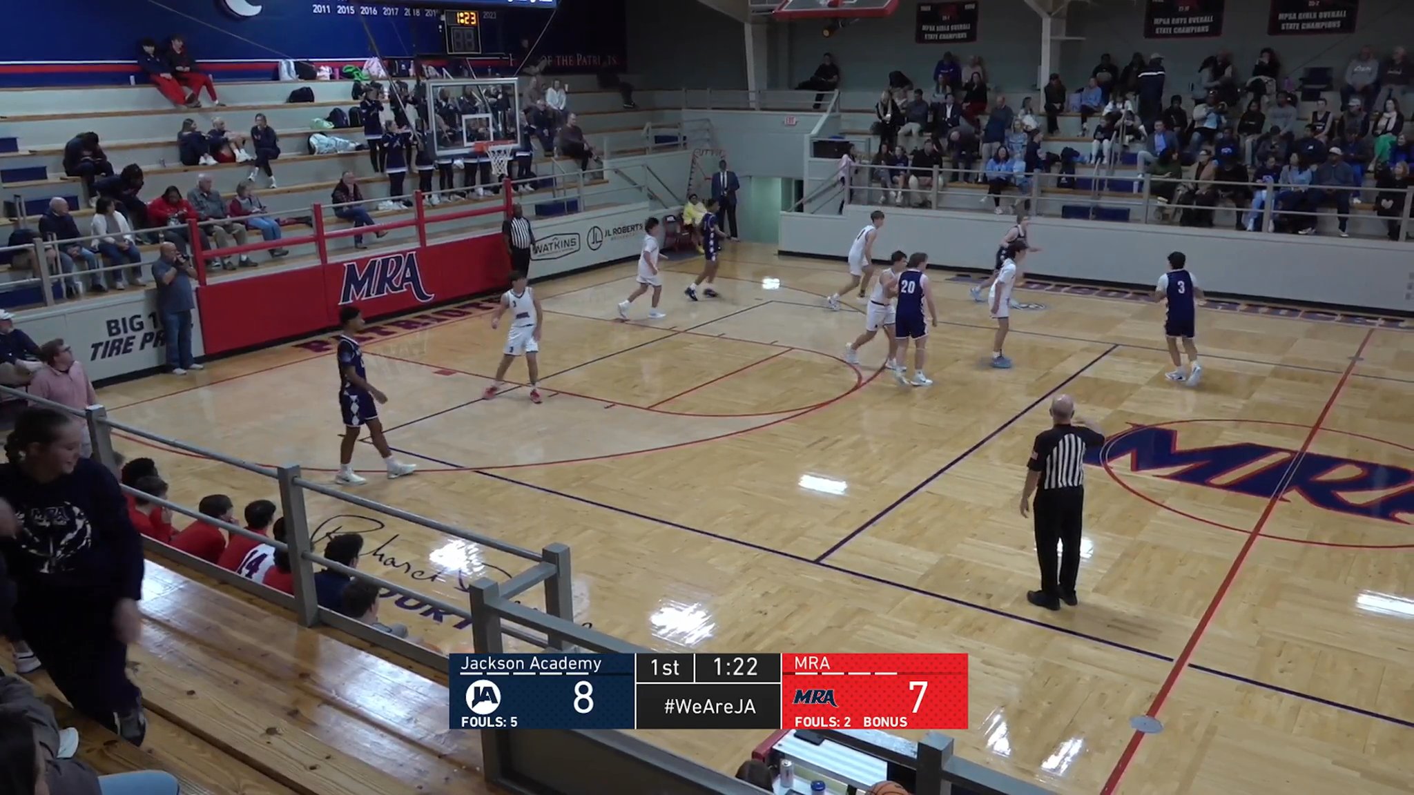 JV Boys Basketball at MRA - 12-02-25