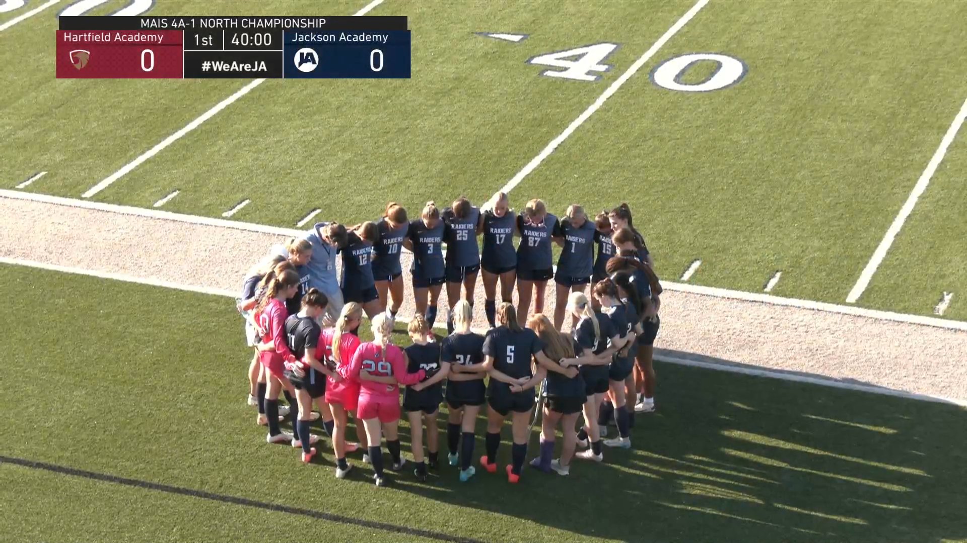 Varsity Girls Soccer vs Hartfield Academy - 05-04-26