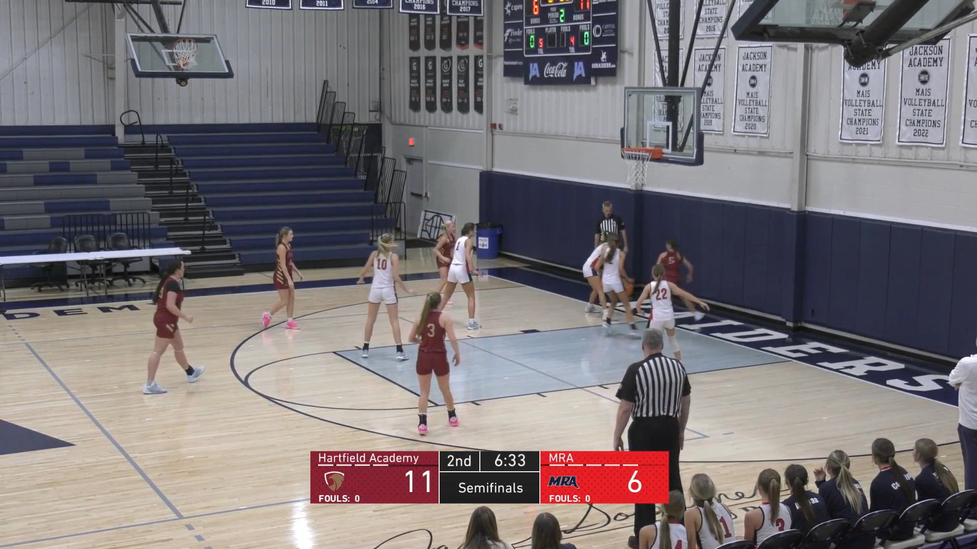 JH Girls Semis - Hartfield vs MRA - 01-29-26