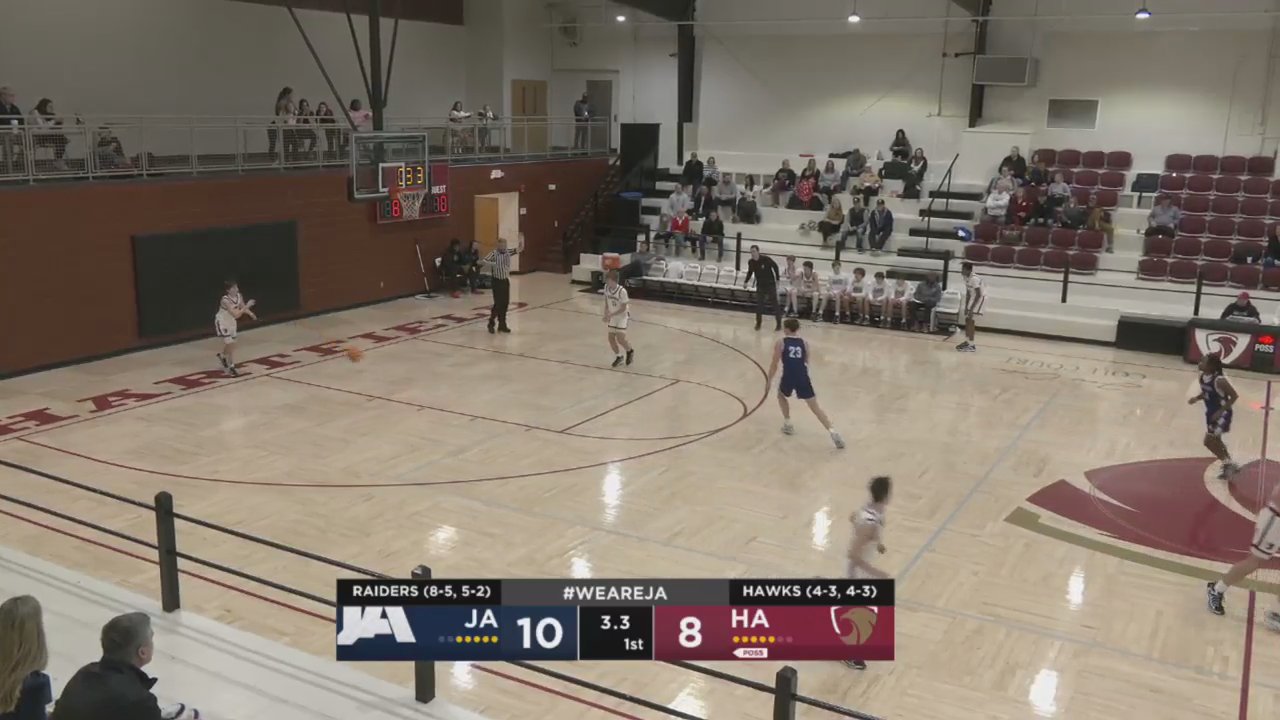 JV Boys Basketball at Hartfield Academy - 01-24-25