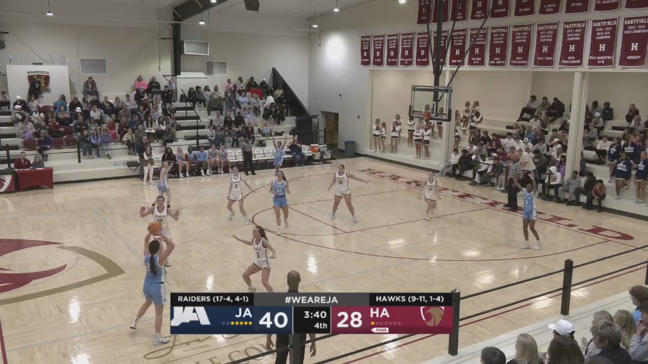 Varsity Girls Basketball at Hartfield Academy - 01-24-25