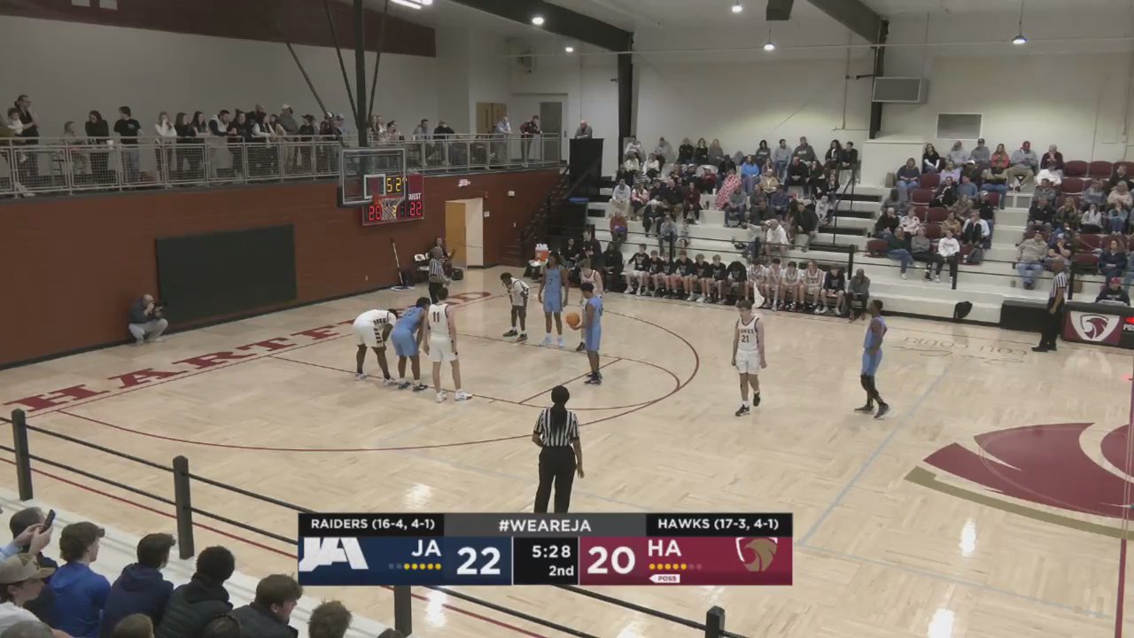 Varsity Boys Basketball at Hartfield Academy - 01-24-25