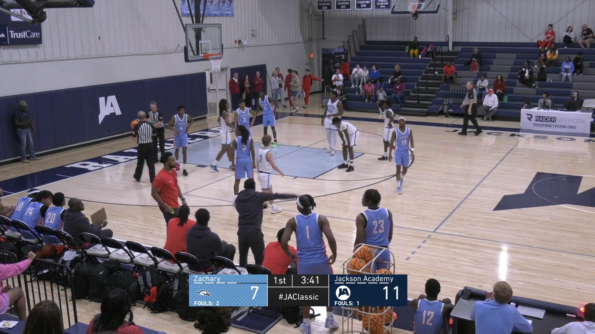 Varsity Boys Basketball vs Zachary, LA - 12-22-25