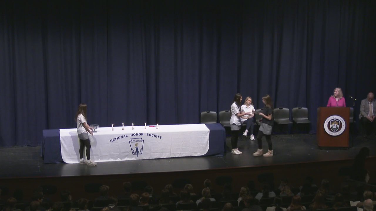 National Honor Society Induction - 02-19-25