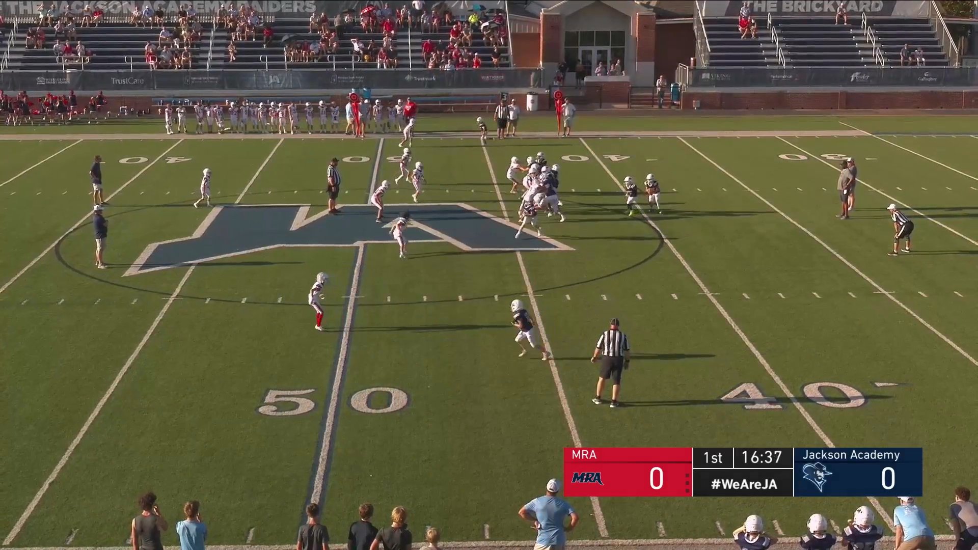 5th Grade Football vs MRA - 08-31-26