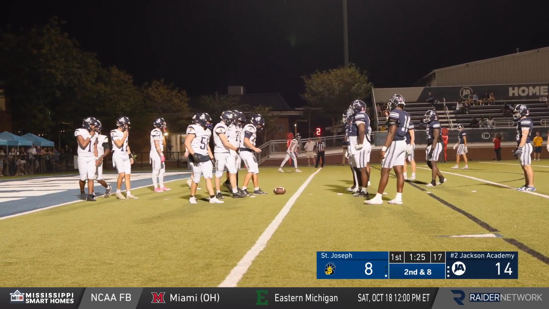 Varsity Football vs St. Joseph (Madison) - 10-17-25