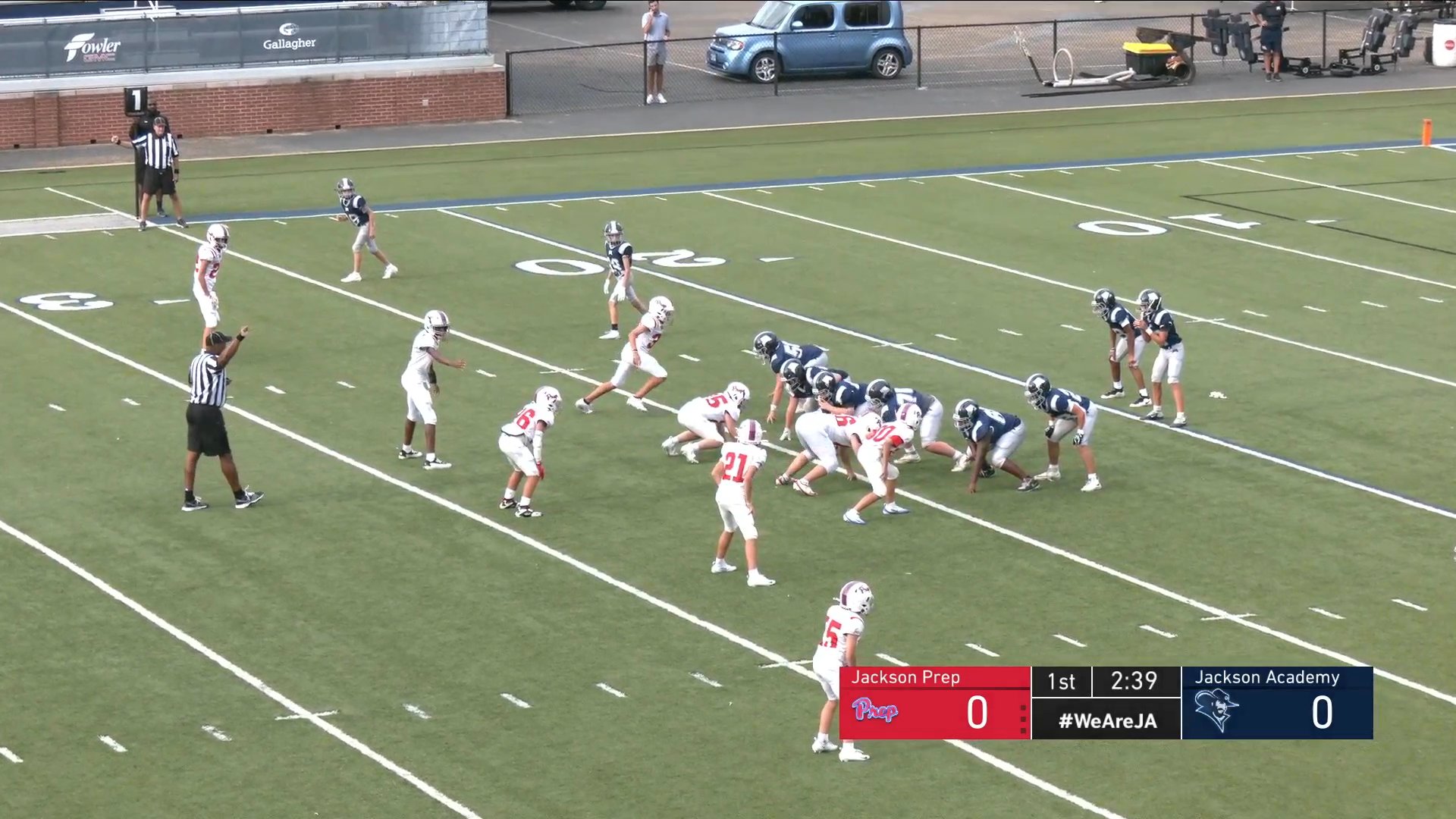 7th Grade Football vs Jackson Prep - 09-10-26