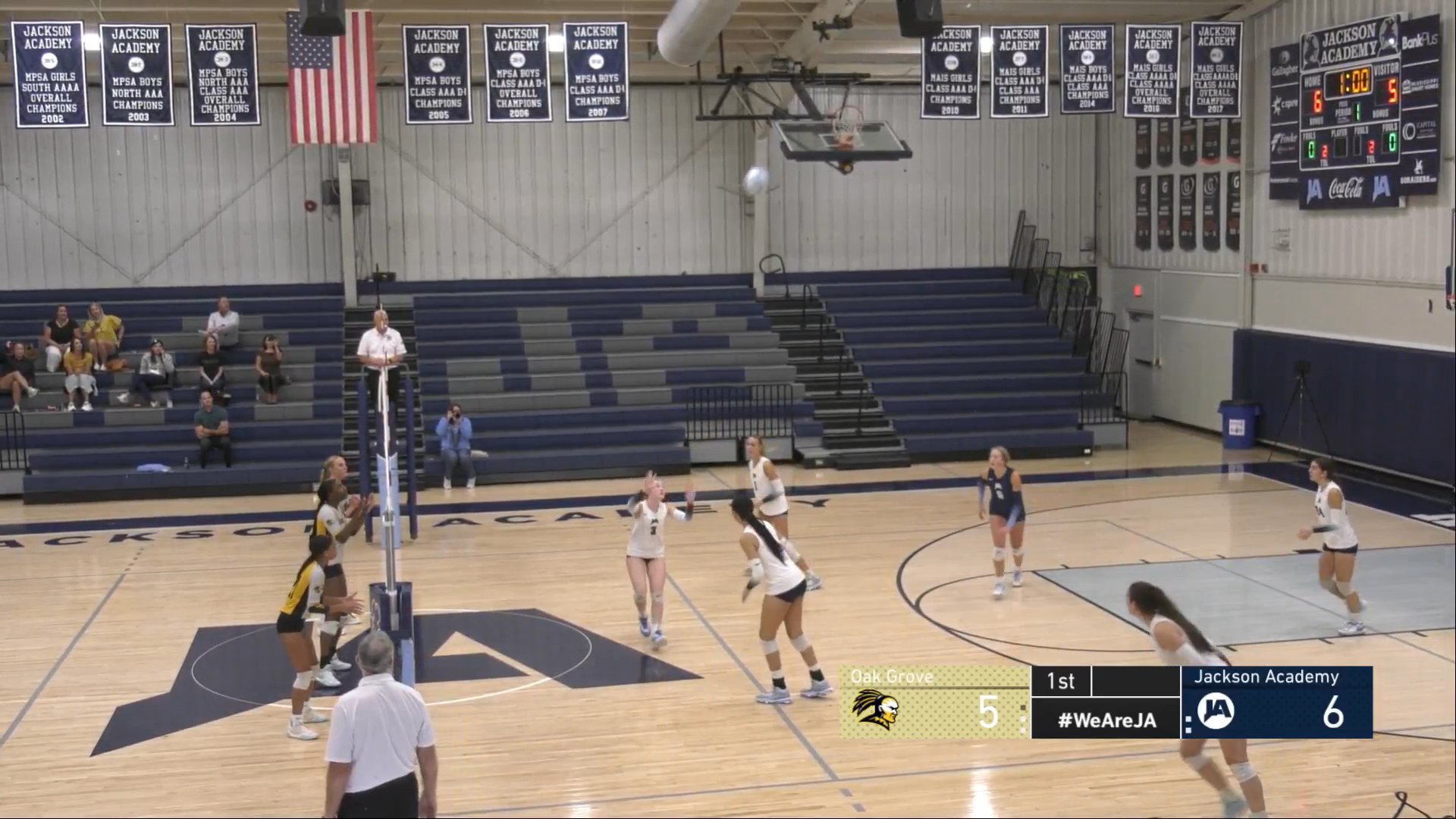 Varsity Volleyball vs Oak Grove - 09-25-25