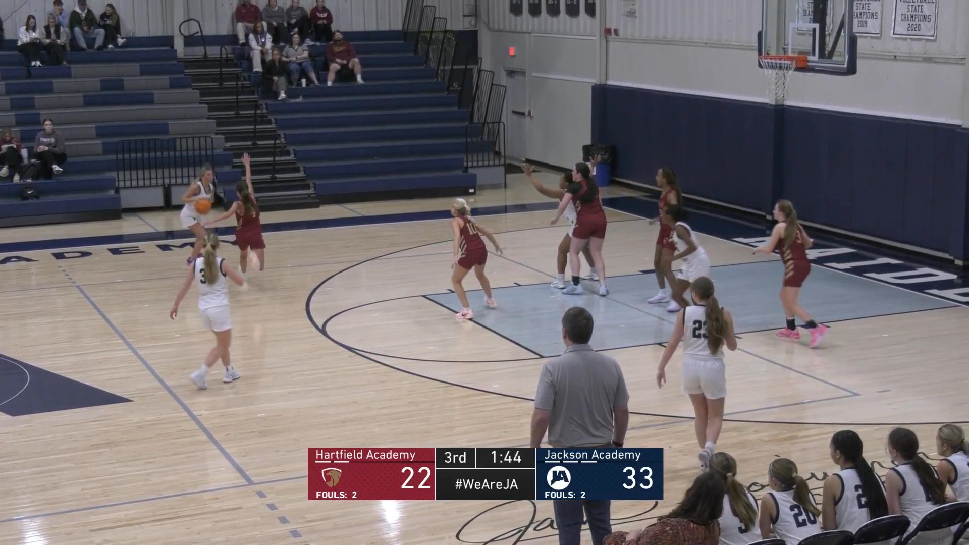 JV Girls Basketball vs Hartfield - 01-23-26