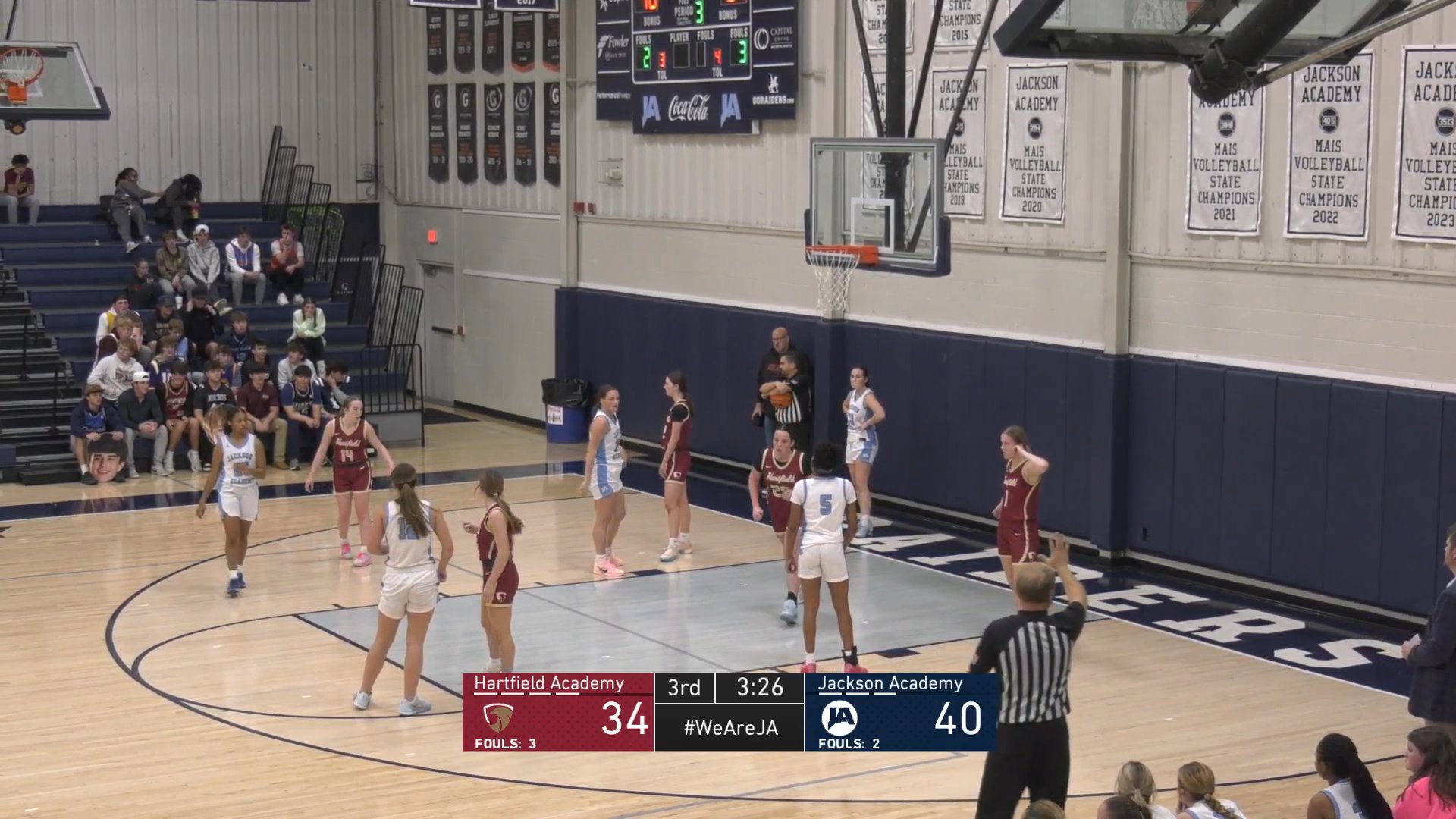 Varsity Girls Basketball vs Hartfield - 01-23-26