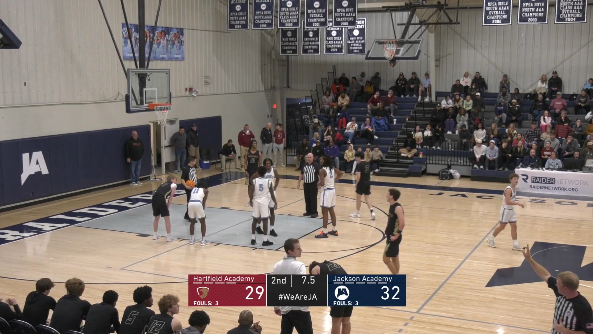 Varsity Boys Basketball vs Hartfield - 01-23-26