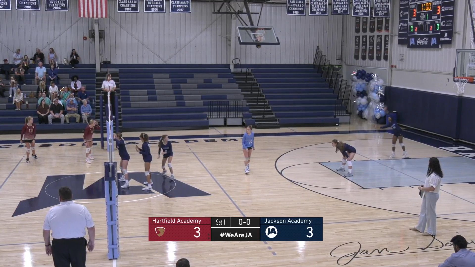 MS-B Volleyball vs Hartfield Academy - 10-02-25