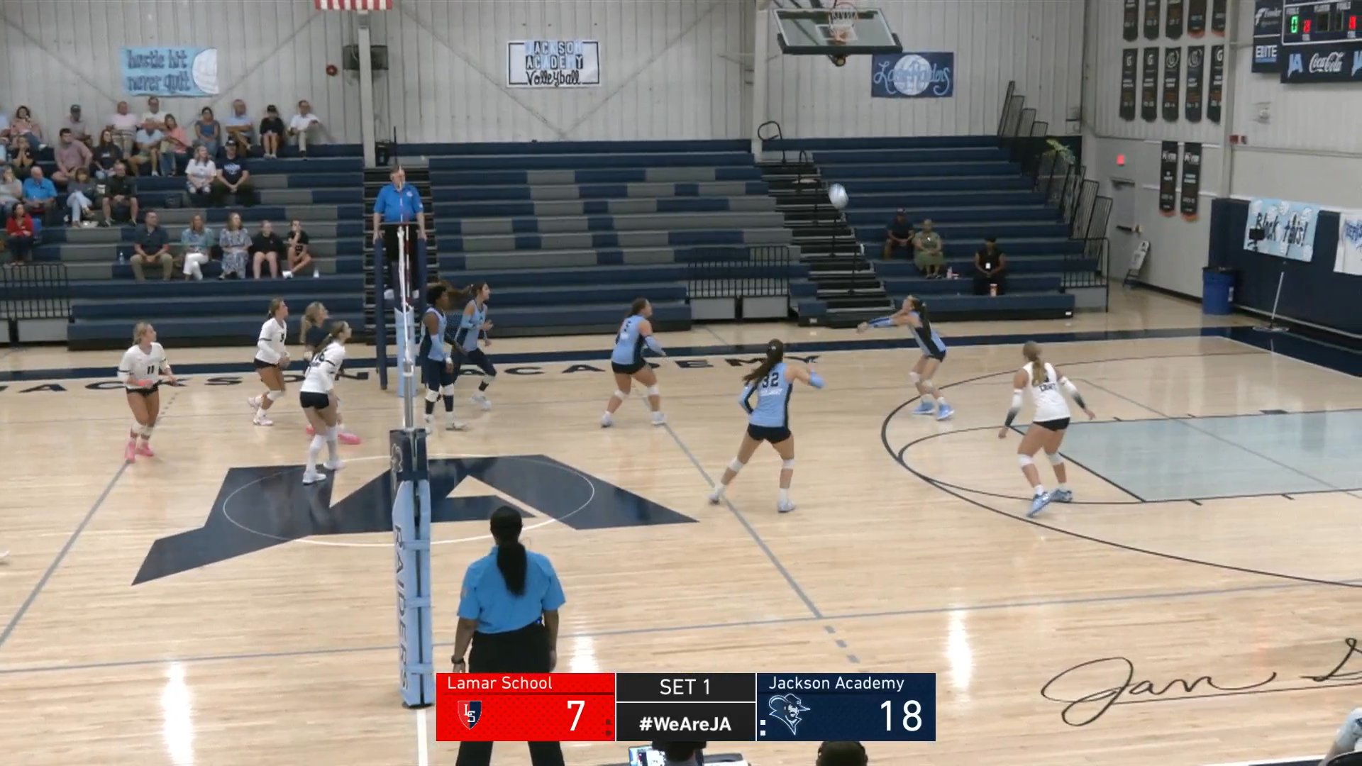 Varsity Volleyball vs Lamar School - 08-25-26