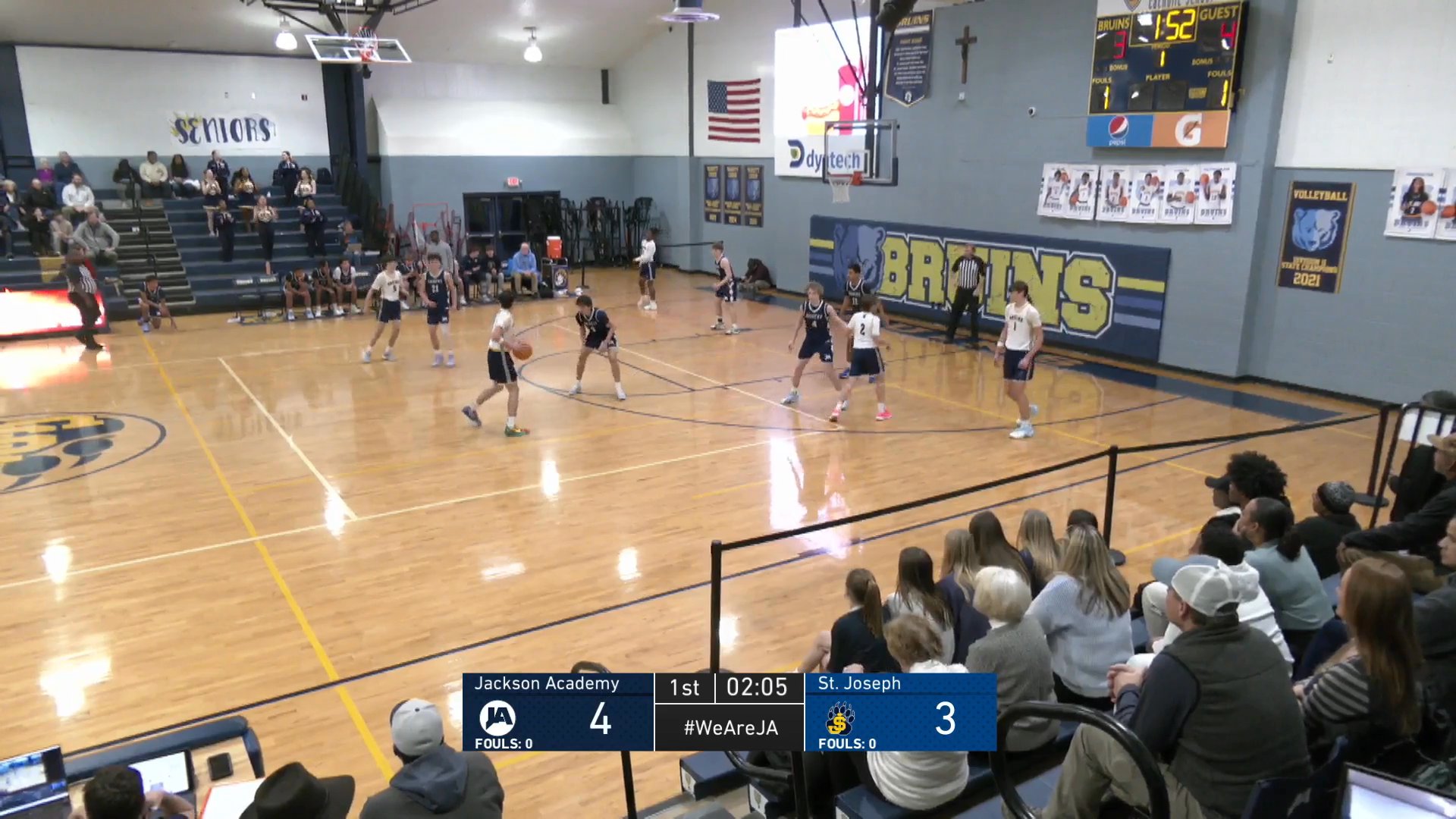 JV Boys Basketball at St. Joseph - 01-27-26