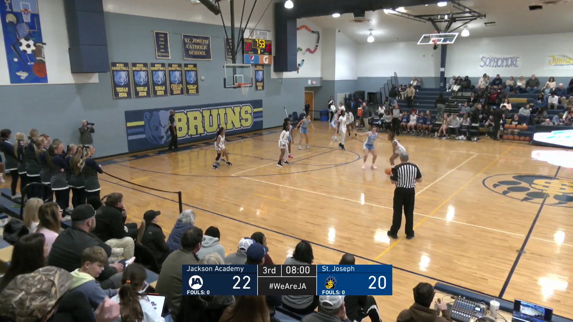 Varsity Girls Basketball at St. Joseph - 01-27-26