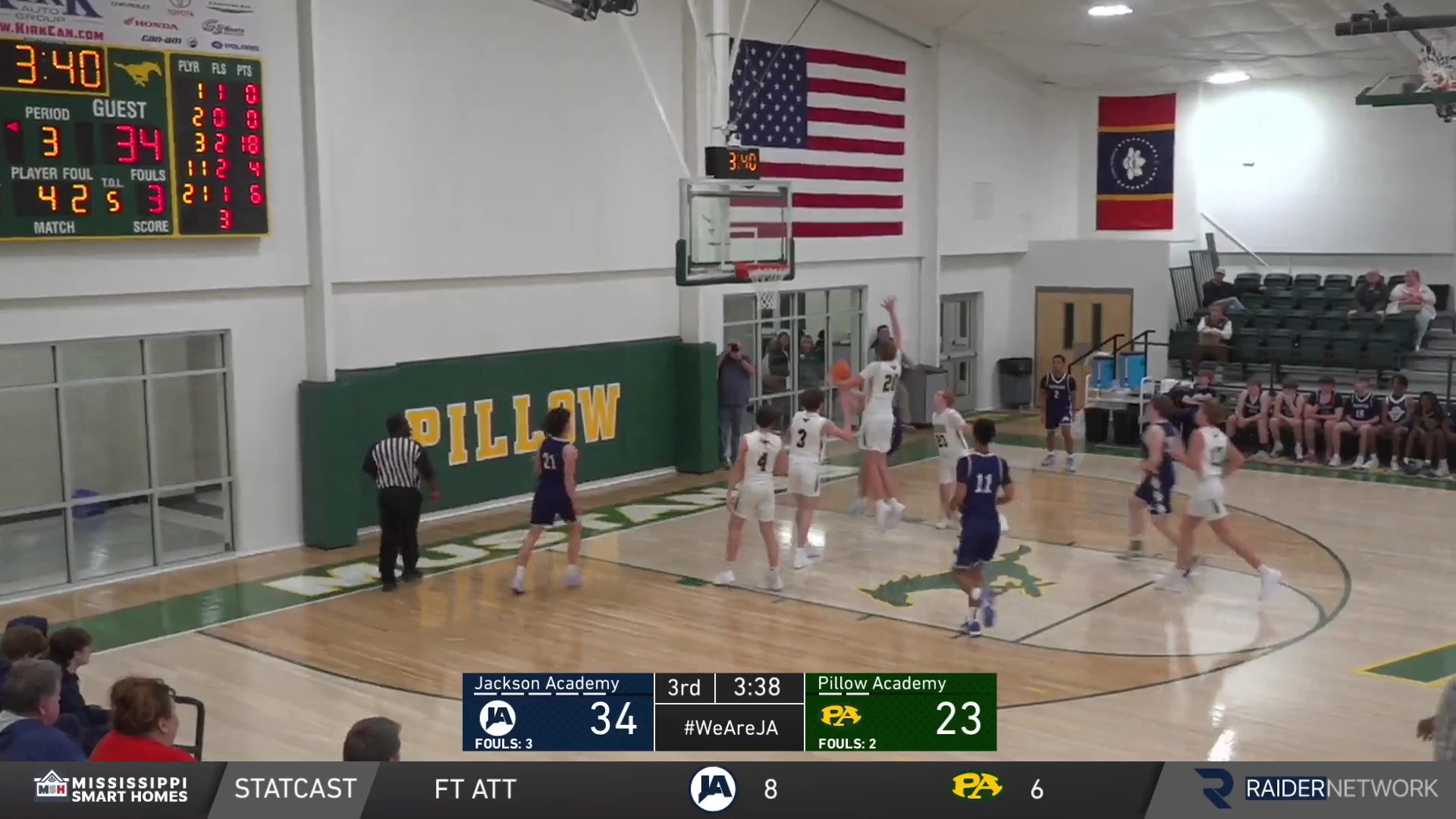 JV Boys Basketball at Pillow - 01-20-26