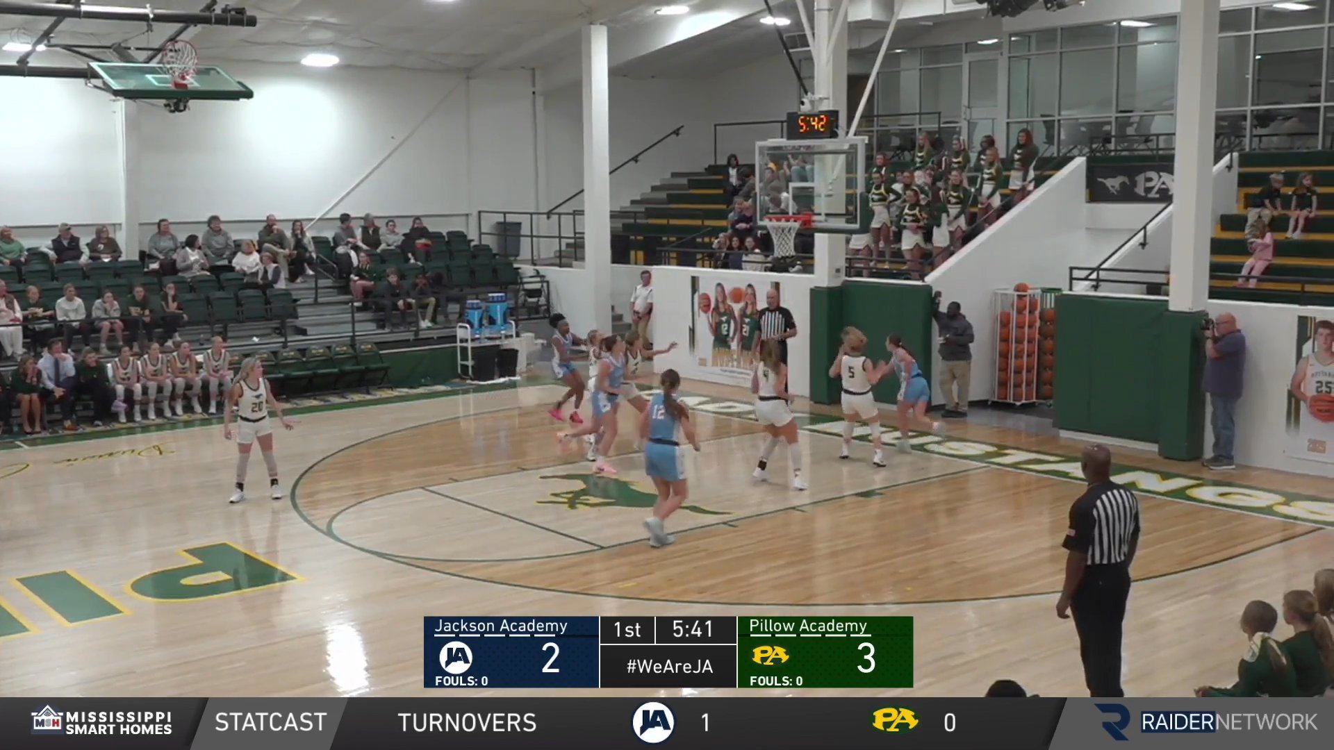 Varsity Girls Basketball at Pillow Academy - 01-20-26