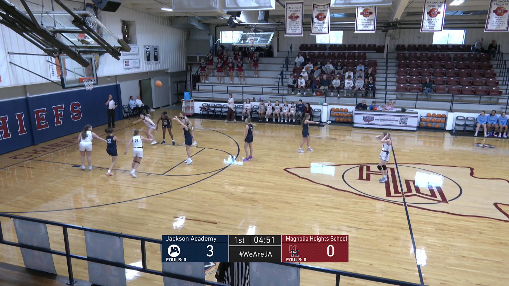 JV Girls Basketball at Magnolia Heights - 12-09-25