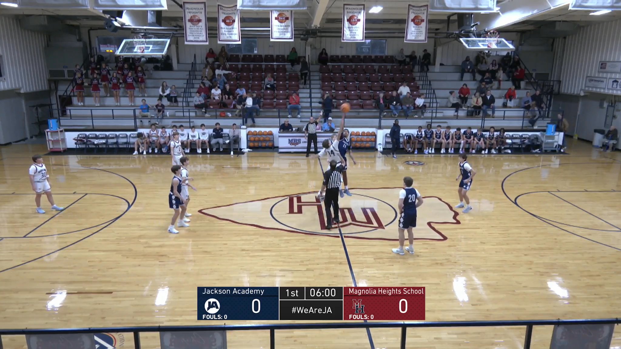JV Boys Basketball at Magnolia Heights - 12-09-25