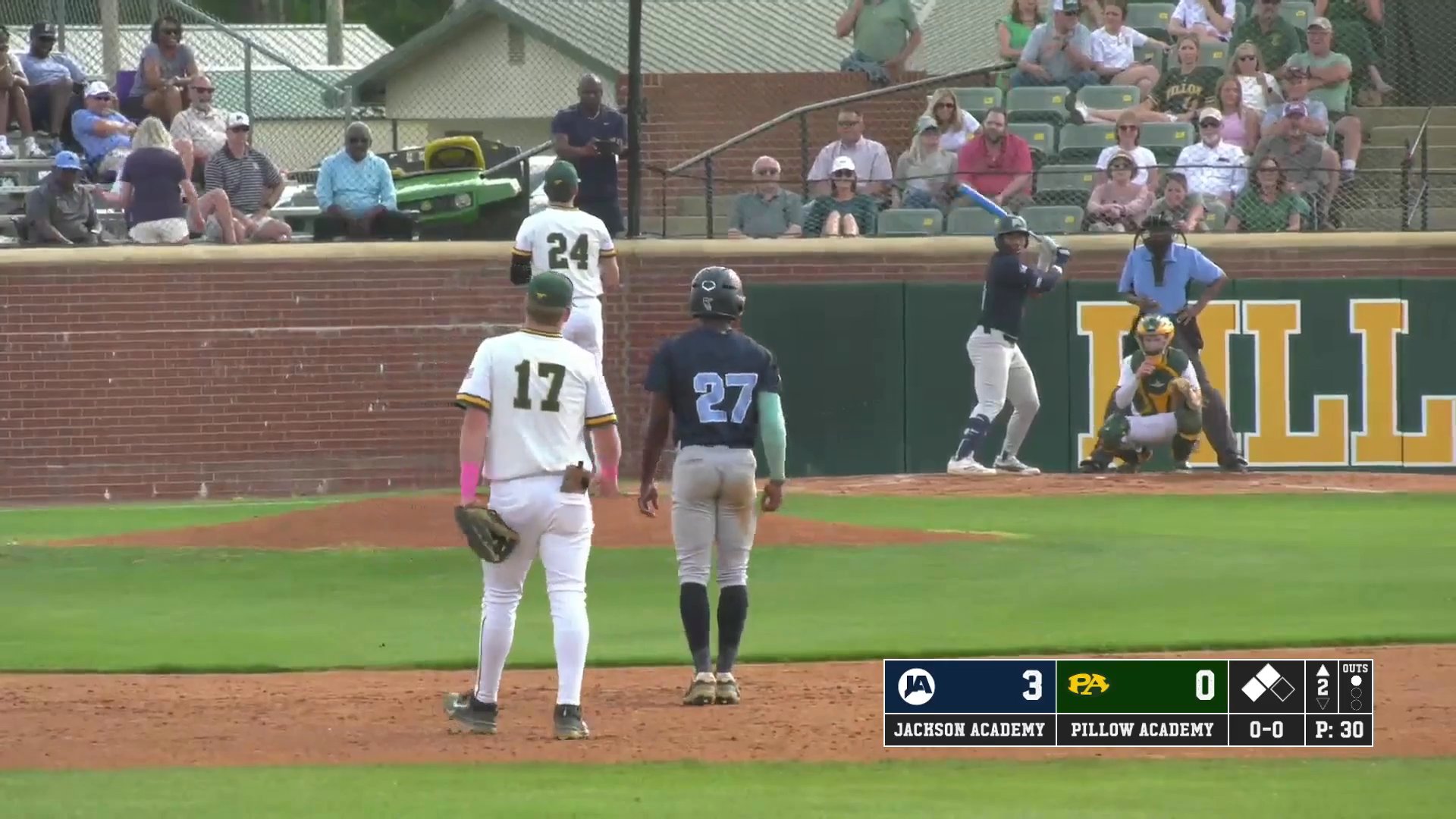 Varsity Baseball at Pillow Academy (GM 1) - 04-16-26