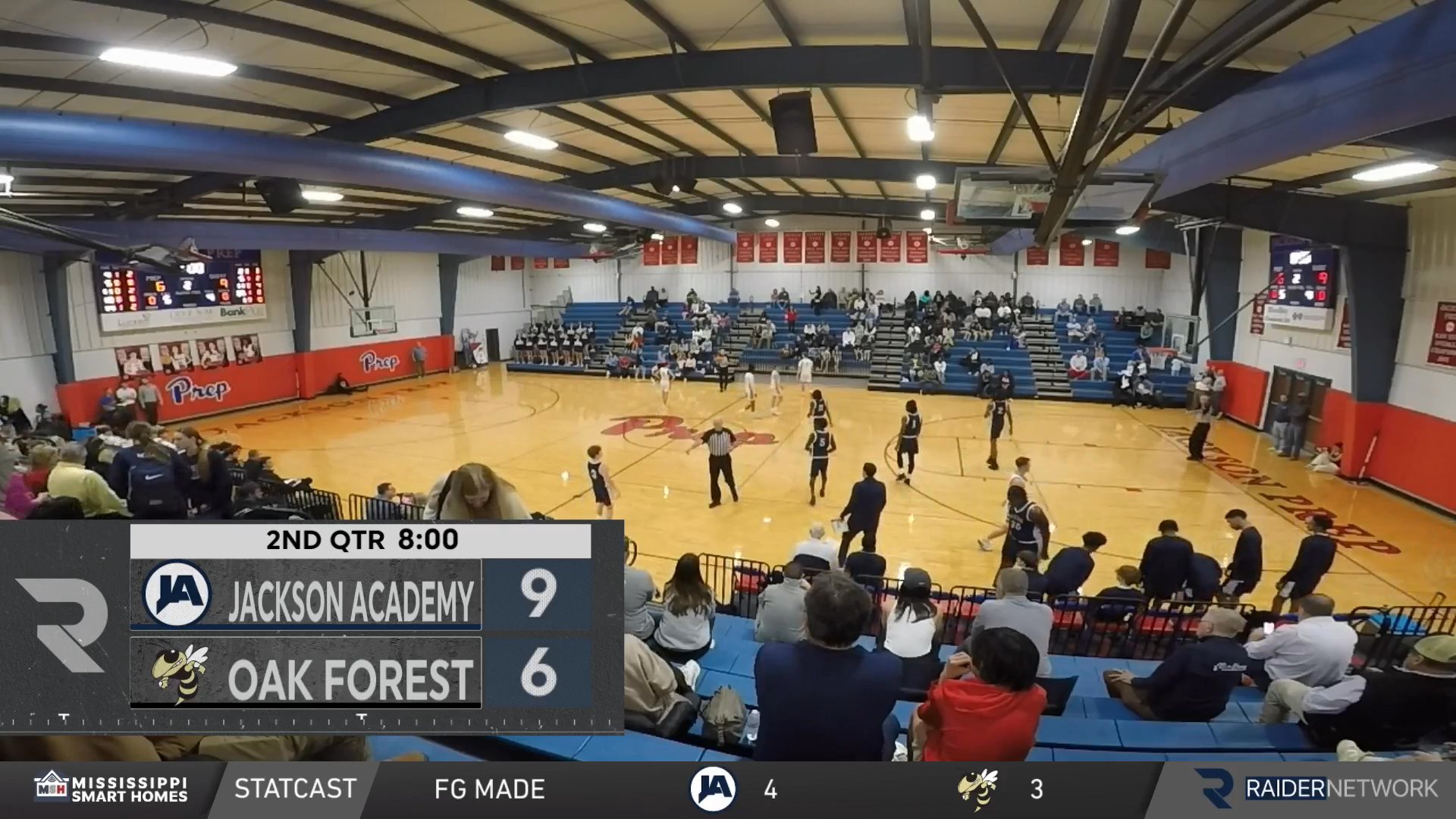 Varsity Boys Basketball vs Oak Forest Academy - 02-10-26