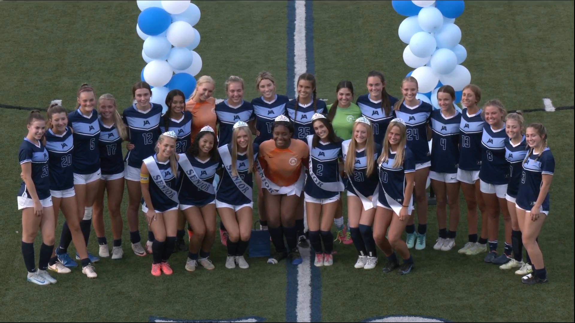 V Girls Soccer Senior Night - 10-03-24