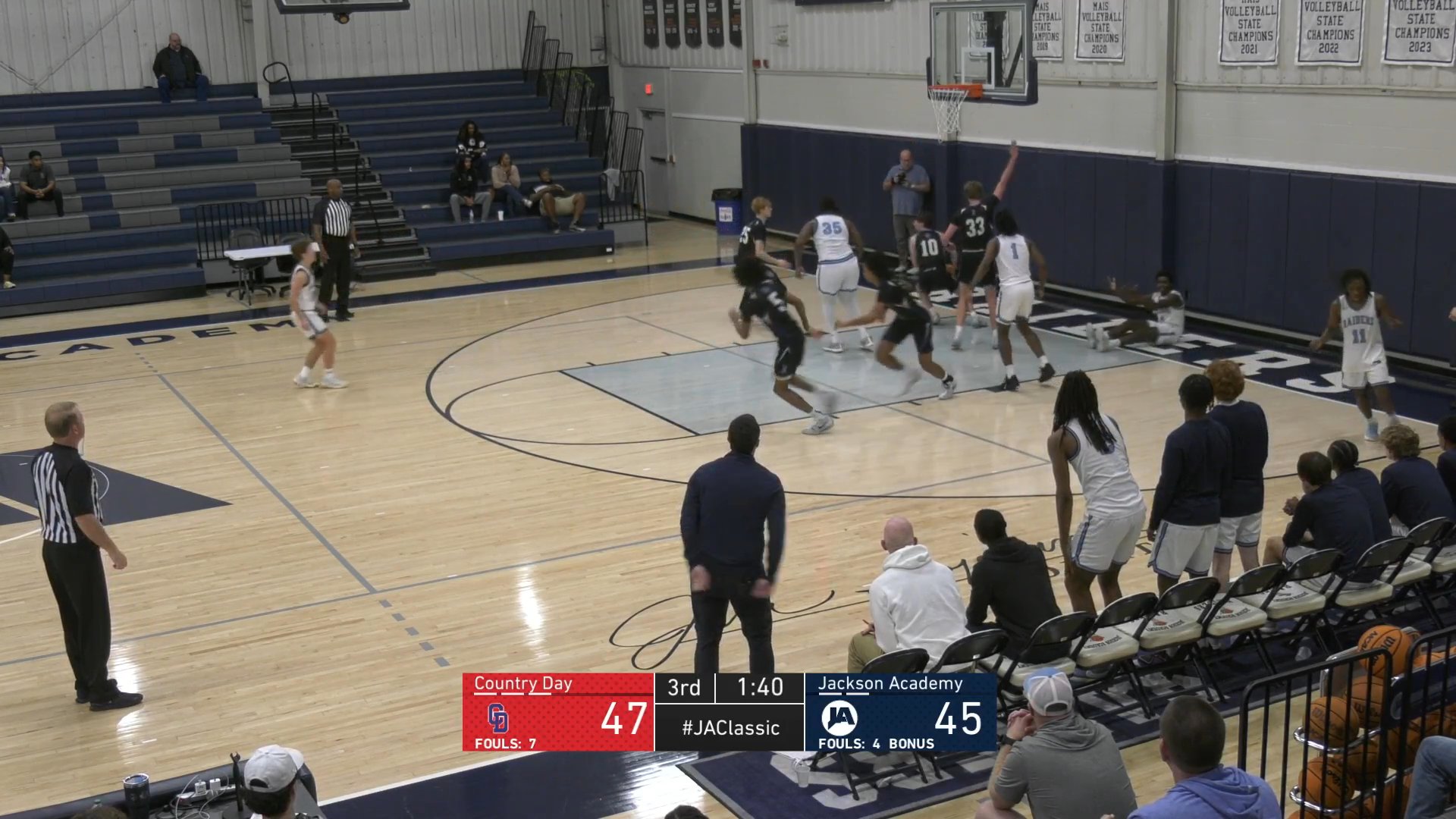 Varsity Boys Basketball vs Country Day, LA - 12-23-25