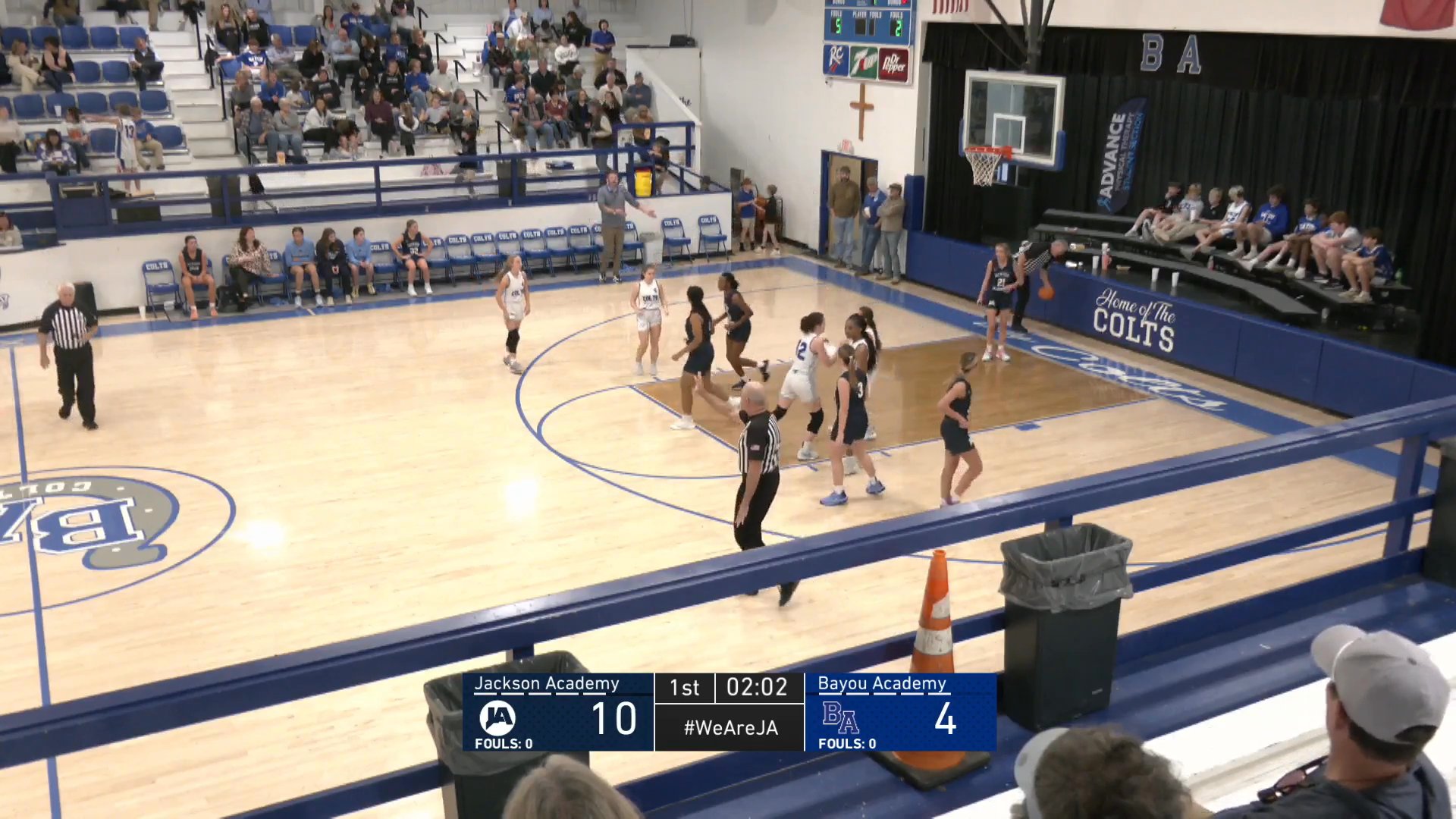 JV Girls Basketball vs Bayou Academy - 01-13-26