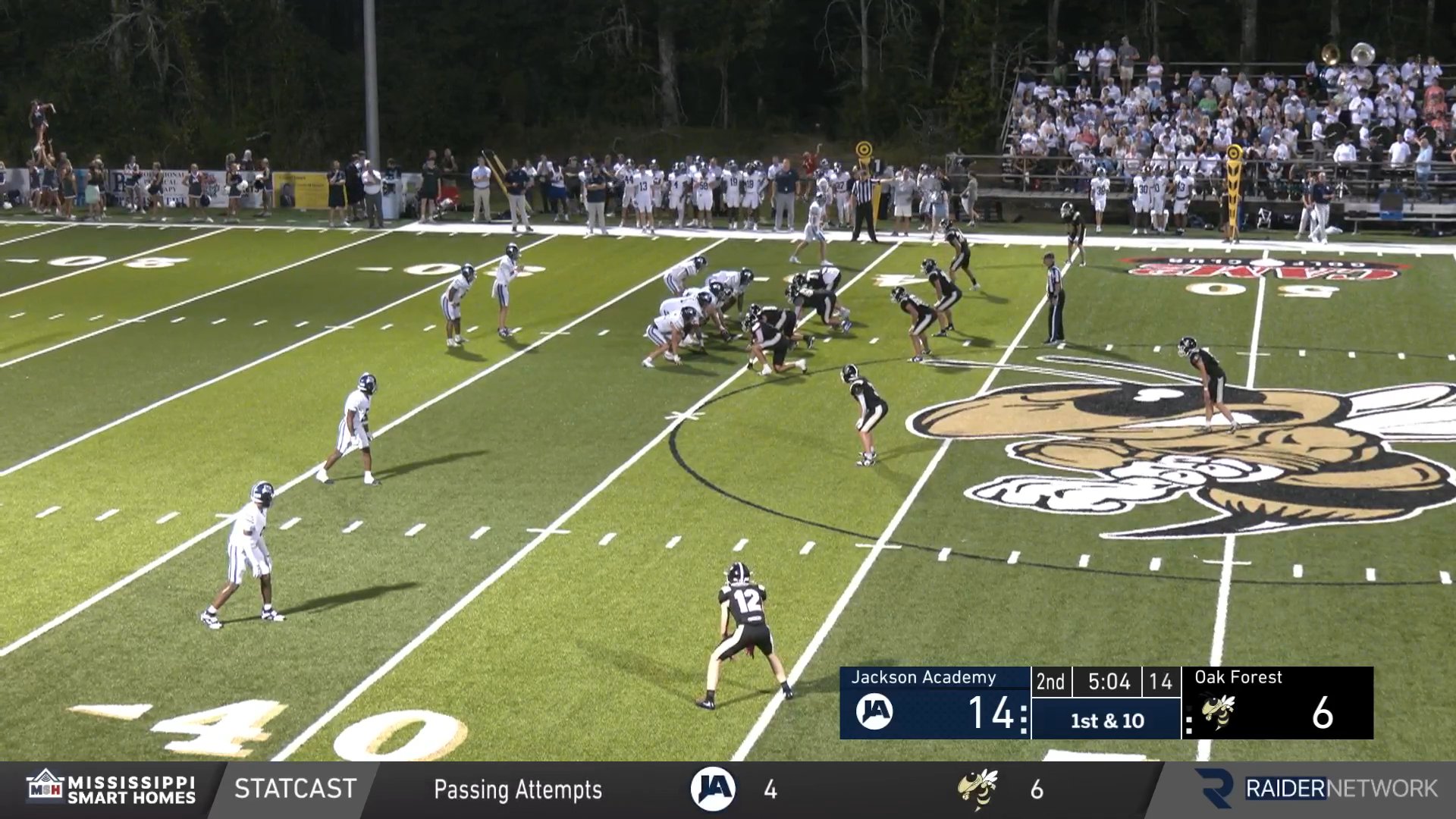 Varsity Football at Oak Forest Academy - 08-29-25